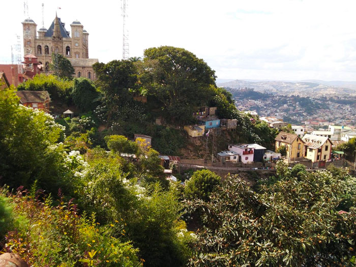 View of the Rova of Antananarivo (Madagascar)